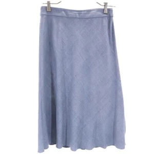 PRADA Italian Silk Midi length flare skirt 38 light blue Women - Picture 1 of 8