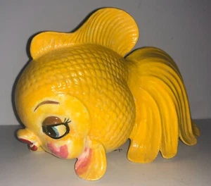 Vintage Keramik entzückendes Baby Fisch Übertopf - Bild 1 von 12