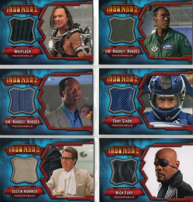 Marvels Iron Man - Autograph & Costume Relic Card Selection NM Upper Deck - Image 1 of 4