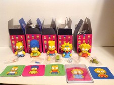 KIDROBOT THE SIMPSONS SERIES 1 FULL FAMILY SET HOMER MARGE BART LISA MAGGIE LOT