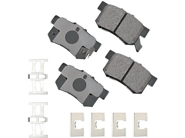 Juego de pastillas de freno traseras para Honda Element 2003-2011 Akebono 34136VVJD 2009 2004 2008 Foto 1 de 2