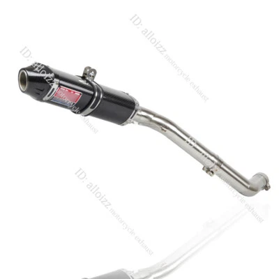 Para Honda CBR1000RR 2004-07 Sistema Deslizable Puntas de Extremo de Escape Tubo de Cola Medio de Carbono Foto 1 de 4