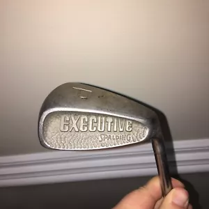 Vintage Spalding Executive PITCHING WEDGE RH Stiff Flex Steel Shaft - Picture 1 of 6