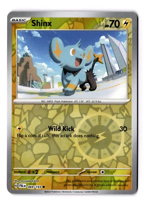 Shinx 069/193 Sv02: Paldea Evolved Reverse Holo - Image 1 of 3