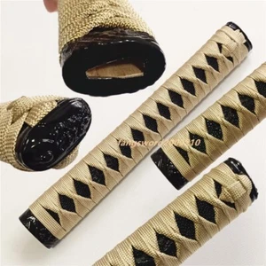 26cm Handle Tsuka Menuki Fuchi Kashira For Japaness Samurai Sword Katana Fitting - Picture 1 of 7