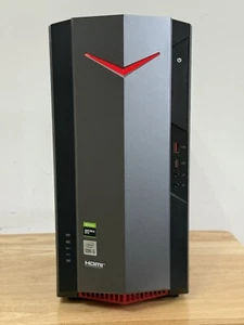 Acer Nitro N50-610 Gaming Computer Intel i5 8GB Ram 256GB SSD 1TB HDD GTX 1650 - Picture 1 of 11