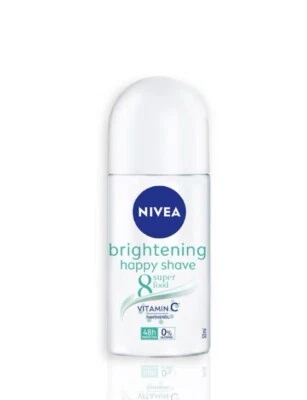 50ml X 4 Bottle : NIVEA Women Brightening Happy Shave Roll On - Image 1 of 4