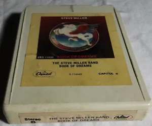 The Steve Miller Band: Book of Dreams (8 Track) 8 Track Tape Cartridge - Imagen 1 de 6