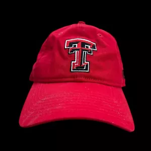 Gorra de béisbol ajustable estilo gorra de béisbol Texas Tech Red Raiders New Era - Imagen 1 de 5