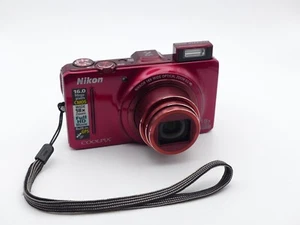 Nikon COOLPIX S9300 16.0MP Digitalkamera- Rot, 18 X Optischer Zoom ✅✅✅✅Art.#383 - Bild 1 von 24