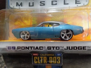 Pontiac GTO 1969 Judge Bigtime Muscle 2004 onda 1 Jada 1/64 coleccionista # 003 - Imagen 1 de 10