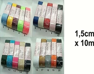 GROSSKORN 1,5cm x 10m FARBE WÄHLEN MODE SCHNEIDEREI TANZ SHOW KOSTÜME - Bild 1 von 1