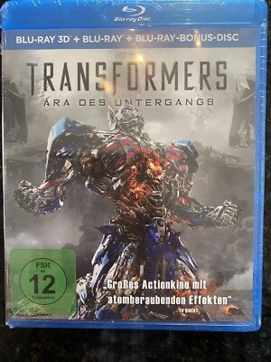 Transformers 4 - Ära des Untergangs 3D +2D, Mark Wahlberg, NEU ovp. - Bild 1 von 2
