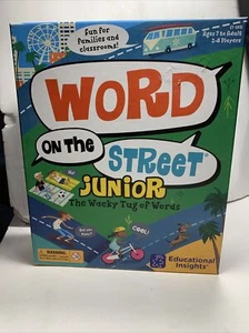 Word On The Street Junior Board Game #EI-2831 By Educational Insights New - Picture 1 of 12