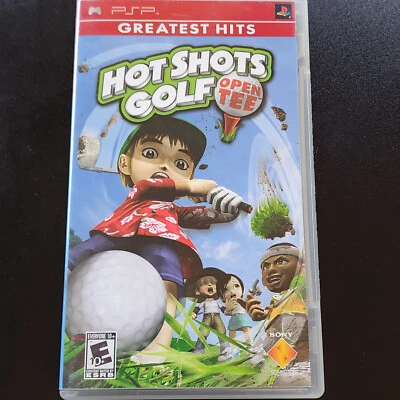 Hot Shots Golf Open Tee PSP Greatest Hits CIB - Complete w/ Manual, Original Box - Image 1 of 4
