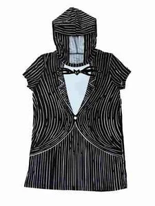 Disney Womens Juniors Nightmare Before Christmas T-Shirt Hoodie Costume Top - Picture 1 of 1