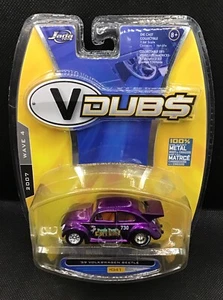 2007 JADA VDUB$ WAVE 4 '59 VOLKSWAGEN BEETLE PURPLE PEOPLE EATER 1/64 Vw Bug - Picture 1 of 7