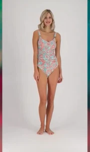 Isaac Mizrahi Live! Bridgehampton One Piece Paisley 10 Nuevo - Imagen 1 de 1