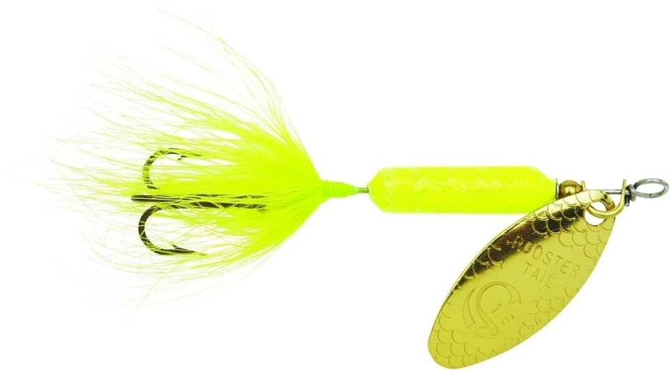 Worden's Original Rooster Tail 208 Glitter Chartreuse