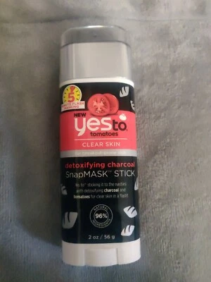 YES TO ~ Tomatoes Clear Skin Detoxifying Charcoal SnapMask Stick - Image 1 of 2