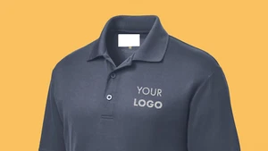Polo Shirt Custom Embroidery Your Logo Free setup - Picture 1 of 24