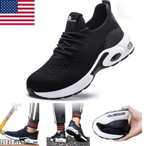 Womens Work Safety Shoes Steel Toe Bulletproof Boots Cap Sneakers Indestructible - Picture 1 of 24