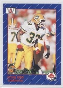1991 All World CFL Craig Ellis #37