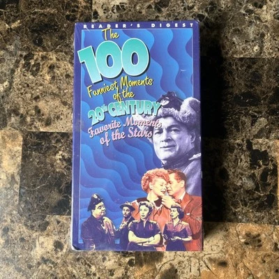 Reader's Digest The 100 Funniest Moments of the 20th Century. (1995 VHS) NEW! Foto 1 de 4