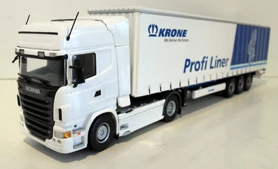 Universal Hobbies 1/50 比例压铸 UH5709 Scania 卡车 Krone Profi Liner 2012 — 第 1/4 张图片