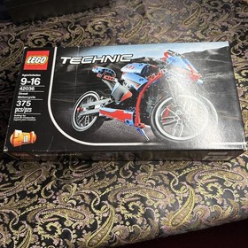 LEGO TECHNIC Street Motorcycle 42036 NEW SEALED BOX RETIRED SET (375) PCS