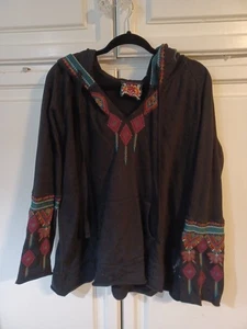 Johnny Was Embroidered Hoodie 1x nach Maßen MÄNGEL bitte Beschreibung lesen - Bild 1 von 13