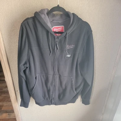Sudadera con capucha térmica Milwaukee M12 negra mediana (solo herramienta) Foto 1 de 4