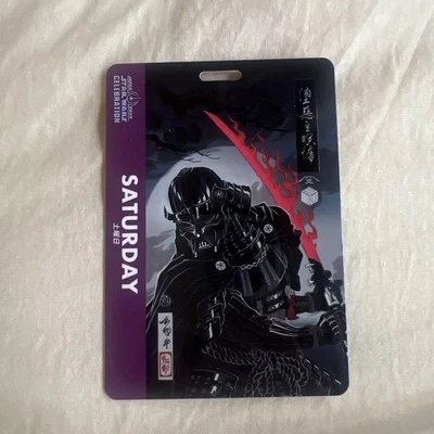 STAR WARS CELEBRATION 2025 SATURDAY Badge Japan Ticket Darth Vader Limited rare - Image 1 of 4