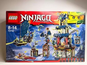LEGO NINJAGO: City of Stiix (70732) Open Box Sealed Complete Pouches W/ Manual