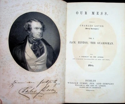 Charles Lever / Jack Hinton The Guardsman Our Mess Vol 1 1st Edition 1843 — 第 1/4 张图片