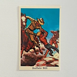 1968 Dutch Gum Unnumbered Western Set Buffalo Bill EX - Picture 1 of 2