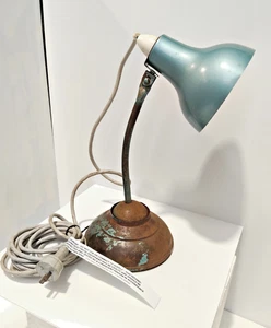 Scarce Vintage Lamp The Victor C-BETTA Rare Swivel Ball Base Table Bench Lamp AF - Picture 1 of 12