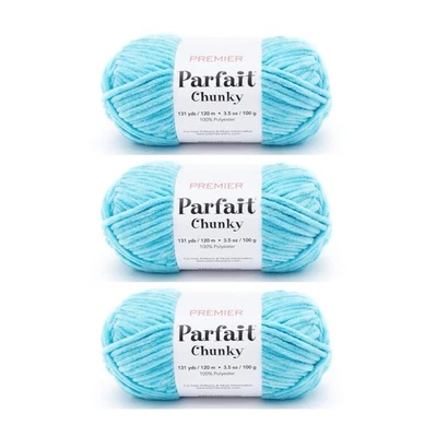 Bundle of 3 - Premier Yarns Parfait Chunky Yarn - Seaside 1150-14 - Image 1 of 2