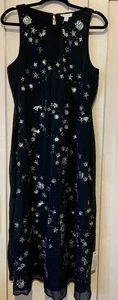 Black Embellished Monsoon Occasion Dress Size 18 Unworn With Tags - Picture 1 of 8