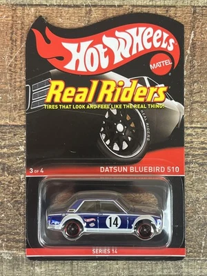 2016 Hot Wheels RLC Datsun Bluebird 510 Real Riders Series 14  02609/07000 - Image 1 of 4