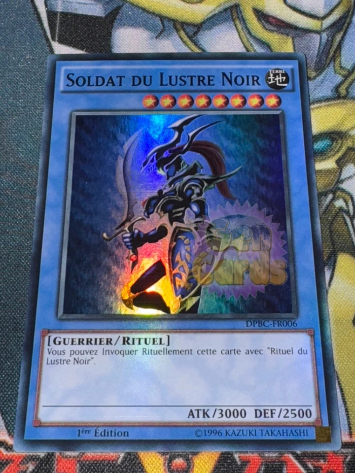 CARTE Yu Gi Oh SOLDAT DU LUSTRE NOIR DPBC-FR006 1ère édition - Photo 1/1