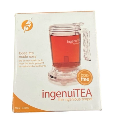 Adagio Teas 16oz ingenuiTEA Bottom-Dispensing Teapot W/Drip Coaster - Image 1 of 4