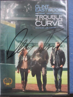 SIGNED CLINT EASTWOOD DVD (THE TROUBLE WITH THE CURVE, 2012)!! - Image 1 of 4