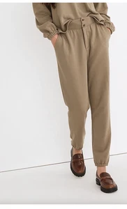 Madewell Re Sourced Terry Sweatpants Womens Medium - Picture 1 of 16