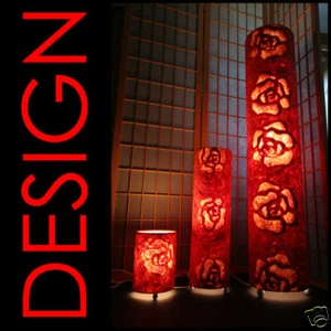 Design Steh Stand Papier Lampe Leuchte Papierlampe M111 - Bild 1 von 1