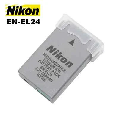Nueva Batería Original Nikon EN-EL24 para Cámara Nikon 1 J5, DL24-85, DL18-50 Foto 1 de 4