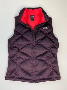 Women’s The North Face Vest Down 550 Quilted Puffer Vest Small Purple Gorpcore - Picture 1 of 10