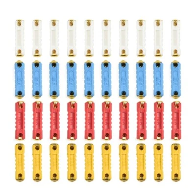 40x 5A 8A 16A 25A Car-Copper Automotive Bullet Torpedo Ceramic Fuse Assorted X 1 - Image 1 of 4