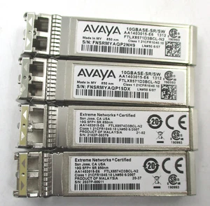4x Nortel Avaya AA1419013-E5 GE SX/1000 SX Transceiver Module - Picture 1 of 1