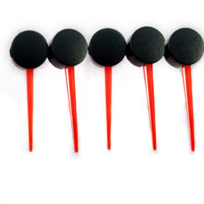 Medidor de velocímetro aguja racimo 5 piezas buje negro puntero rojo 49 mm longitud plástico Foto 1 de 4